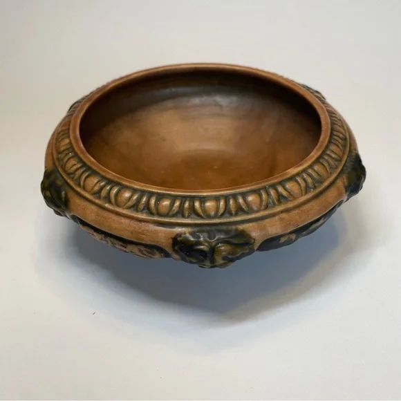 1920s Roseville Pottery Florentine low bowl - Picture 2 of 16